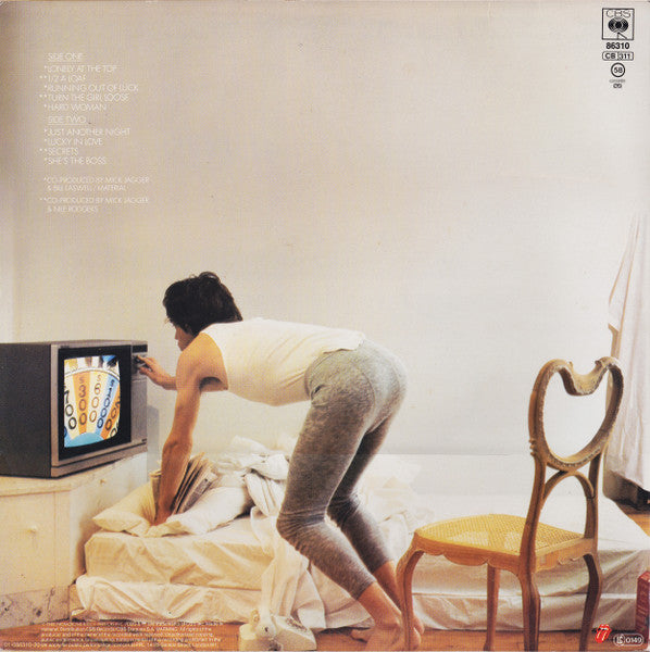 Mick Jagger - She's The Boss (Vinyl, LP, Album, Stereo) Very Good (VG) / Very Good Plus (VG+)