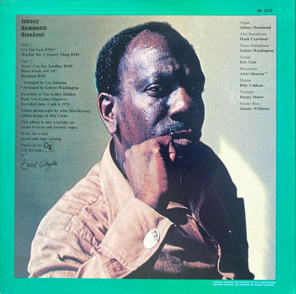 Johnny Hammond - Breakout (Vinyl, LP, Album)