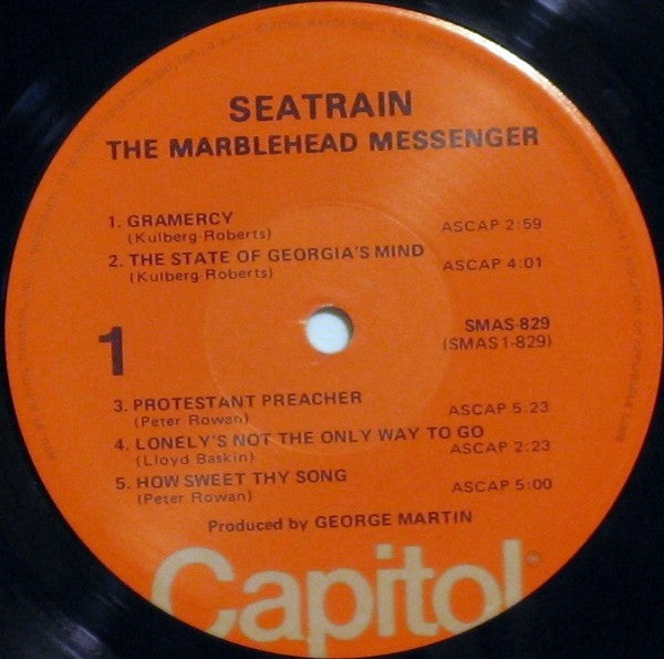 Seatrain - The Marblehead Messenger (Vinyl, LP, Album, Reissue) Very Good (VG) / Very Good (VG)