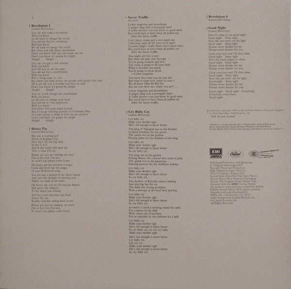 The Beatles - The Beatles (2xVinyl, LP, Album, Reissue, Remastered, Stereo) Mint (M) / Mint (M)