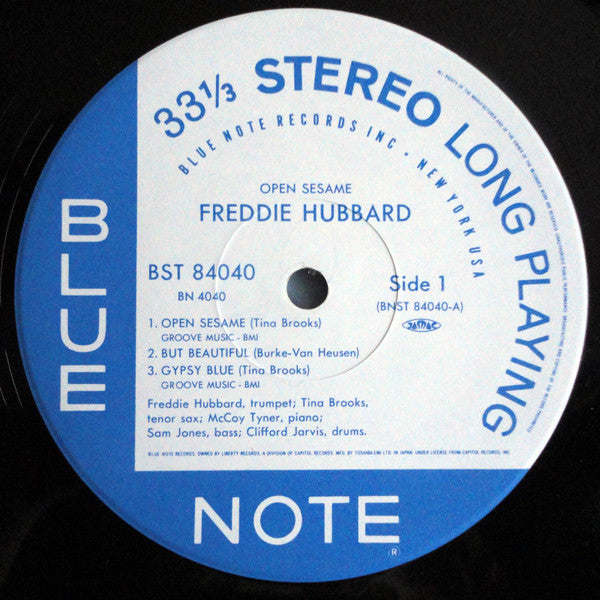Freddie Hubbard - Open Sesame (Vinyl, LP, Album, Reissue) Near Mint (NM or M-) / Near Mint (NM or M-)
