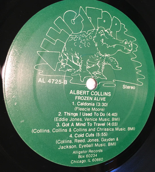 Albert Collins - Frozen Alive! (Vinyl, LP) Very Good Plus (VG+) / Very Good Plus (VG+)