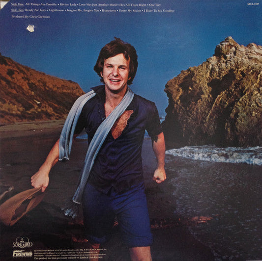 Dan Peek - All Things Are Possible (Vinyl, LP, Album, Reissue) Very Good (VG) / Very Good (VG)