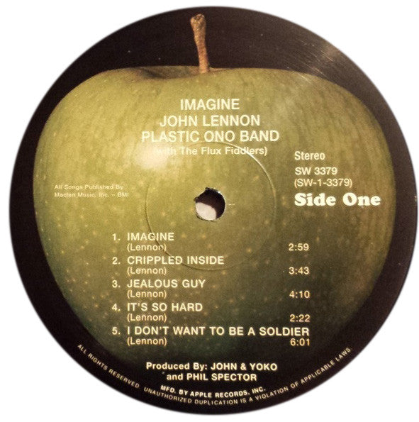 John Lennon - Imagine (Vinyl, LP, Album, Limited Edition, Reissue, Remastered) Very Good Plus (VG+) / Near Mint (NM or M-)