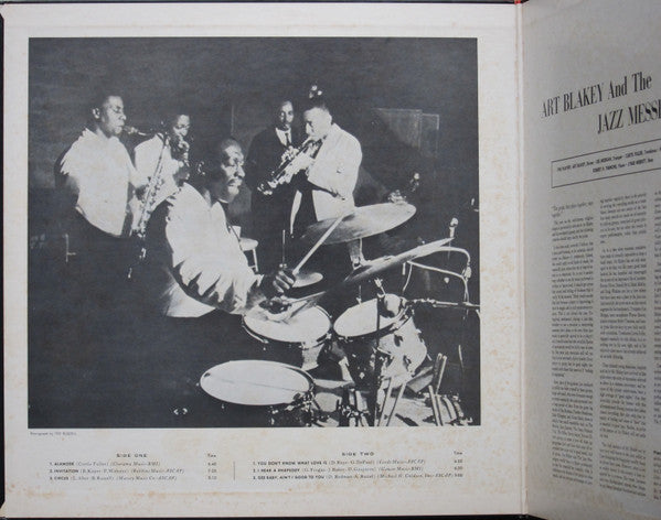 Art Blakey & The Jazz Messengers - Art Blakey & The Jazz Messengers (Vinyl, LP, Album, Reissue, Stereo) Very Good Plus (VG+) / Very Good (VG)