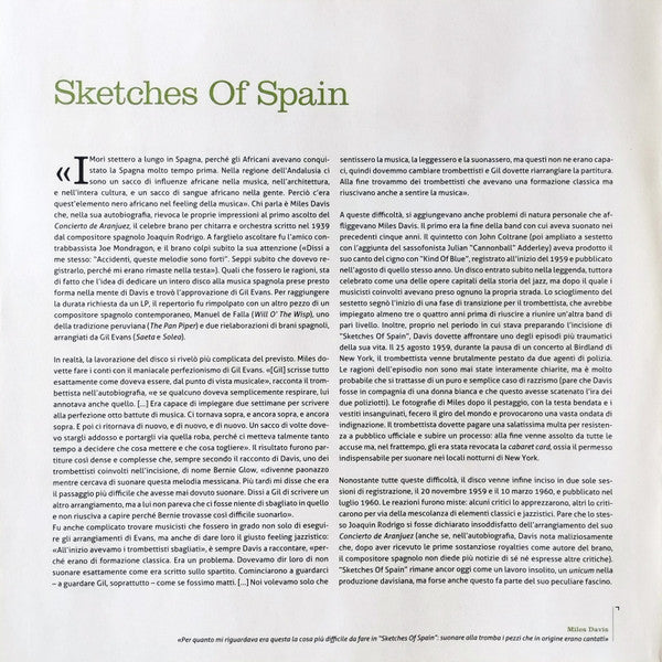 Miles Davis - Sketches Of Spain (Vinyl, LP, Album, Reissue, Stereo) Very Good (VG) / Very Good (VG)