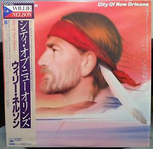 Willie Nelson - City Of New Orleans (Vinyl, LP, Album) Near Mint (NM or M-) / Very Good Plus (VG+)