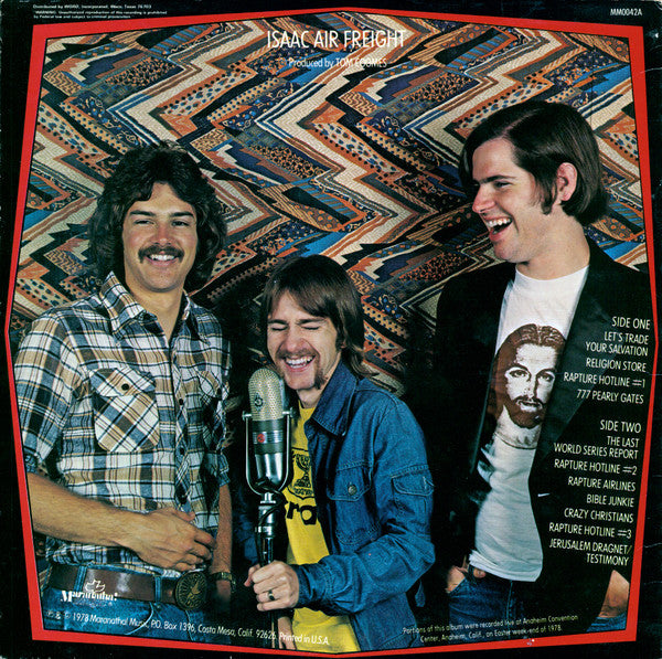 Isaac Air Freight - Fun In The Son (Vinyl, LP, Album, Stereo) Very Good (VG) / Good Plus (G+)