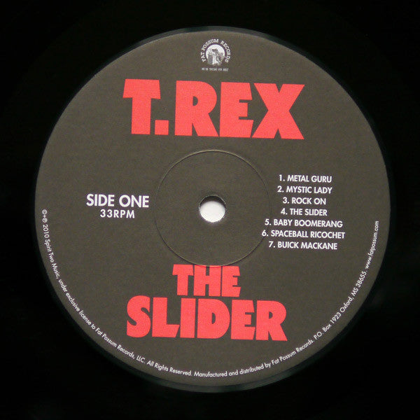 T. Rex - The Slider (Vinyl, LP, Album, Reissue) Near Mint (NM or M-) / Near Mint (NM or M-)