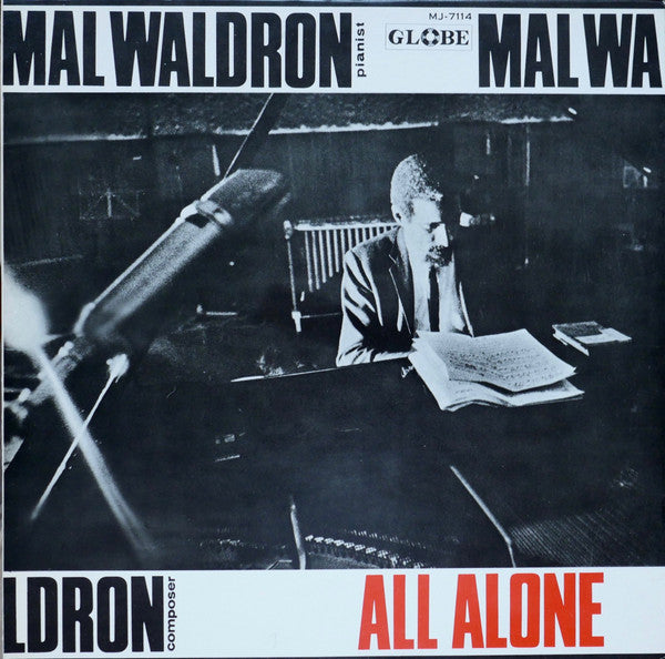 Mal Waldron - All Alone (Vinyl, LP, Album, Reissue, Mono)