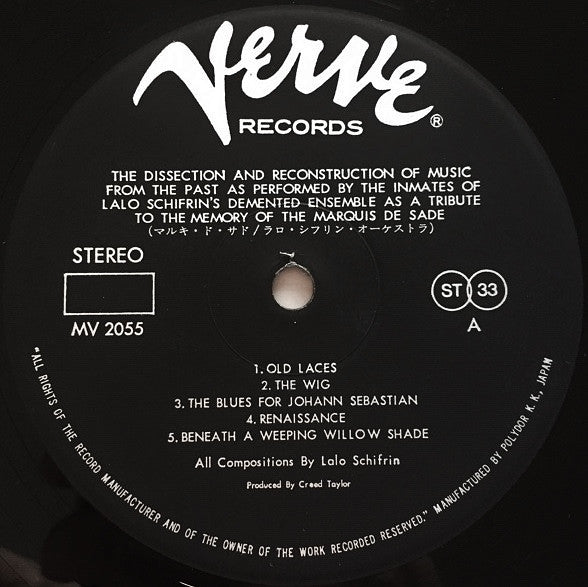 Lalo Schifrin - The Dissection And Reconstruction Of Music From The...