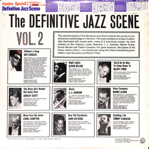 Various - The Definitive Jazz Scene Volume 2 (Vinyl, LP, Compilation, Reissue, Stereo) Very Good Plus (VG+) / Very Good Plus (VG+)