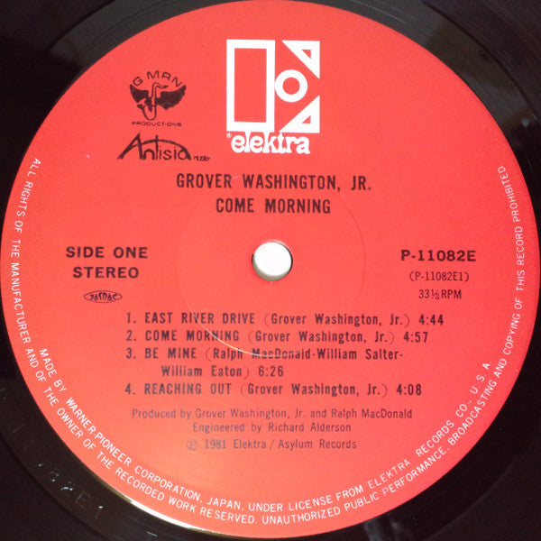 Grover Washington, Jr. - Come Morning (Vinyl, LP, Album, Stereo)