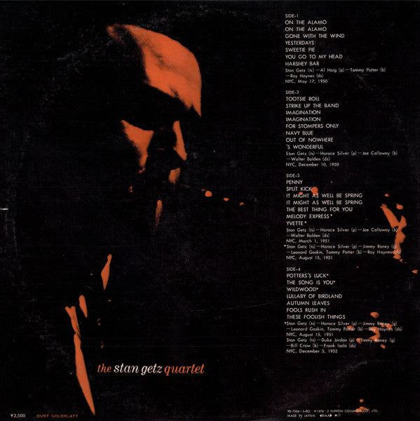 Stan Getz - The Complete Roost Session - Split Kick (Vinyl, LP, Com...