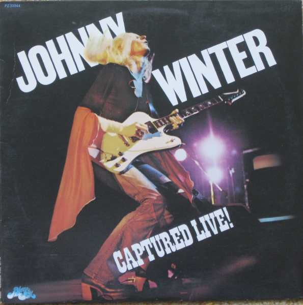 Johnny Winter - Captured Live! (Vinyl, LP, Album, Reissue, Stereo) Very Good (VG) / Very Good Plus (VG+)