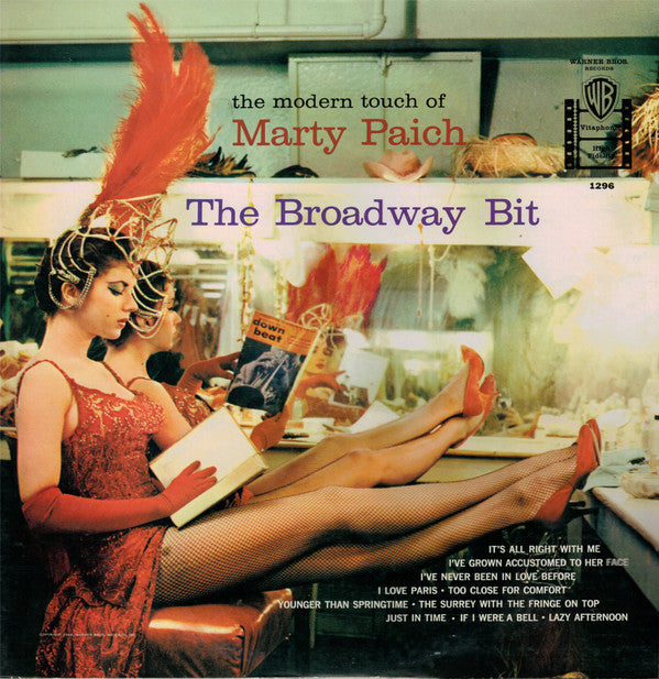 Marty Paich - The Modern Touch Of Marty Paich - The Broadway Bit (Vinyl, LP, Album, Reissue) Very Good (VG) / Very Good (VG)
