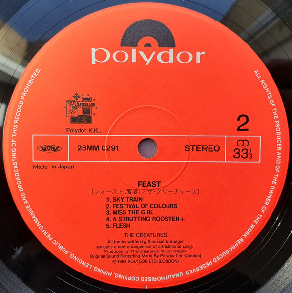 The Creatures - Feast (Vinyl, LP, Album)