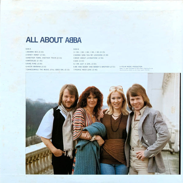 ABBA - All About ABBA (Vinyl, LP, Compilation, Reissue) Near Mint (NM or M-) / Very Good Plus (VG+)