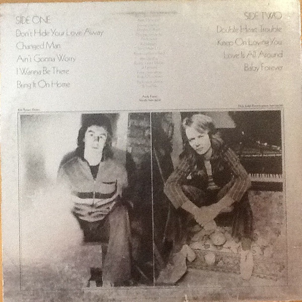 Andy Fraser Band - Andy Fraser Band (Vinyl, LP, Album, Stereo) Very Good (VG) / Good Plus (G+)