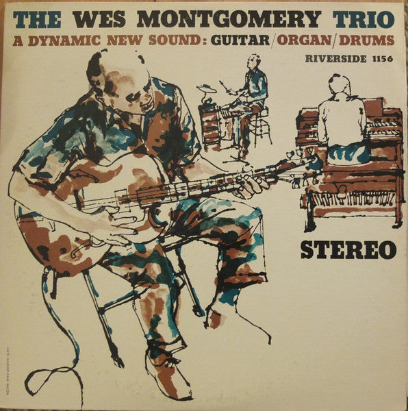 The Wes Montgomery Trio - A Dynamic New Sound: Guitar/Organ/Drums (Vinyl, LP, Album, Reissue, Stereo) Very Good Plus (VG+) / Very Good (VG)