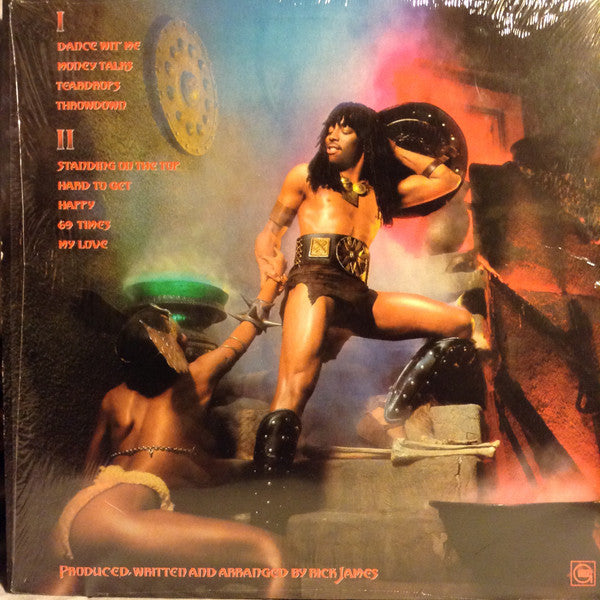 Rick James - Throwin' Down (Vinyl, LP, Album) Good Plus (G+) / Good Plus (G+)