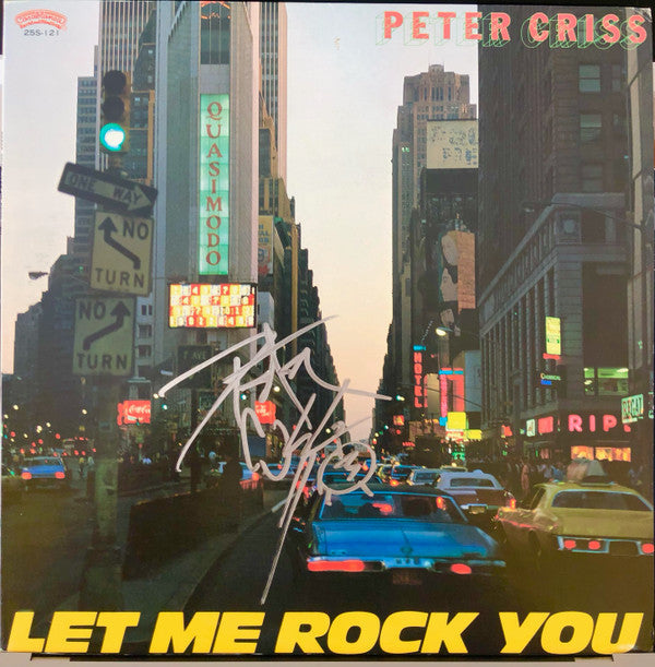 Peter Criss - Let Me Rock You (Vinyl, LP, Album, Promo) Near Mint (NM or M-) / Good Plus (G+)