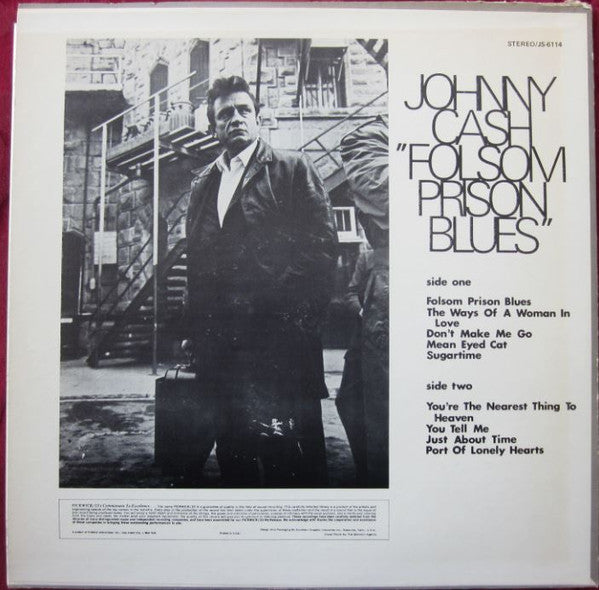 Johnny Cash - Folsom Prison Blues (Vinyl, LP, Compilation, Reissue, Stereo) Very Good (VG) / Very Good (VG)