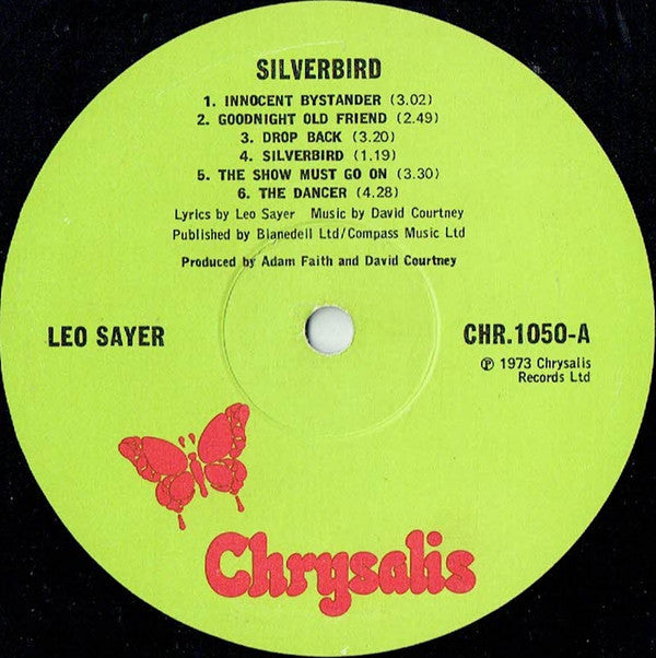 Leo Sayer - Silverbird (Vinyl, LP, Album, Reissue) Very Good (VG) / Good (G)