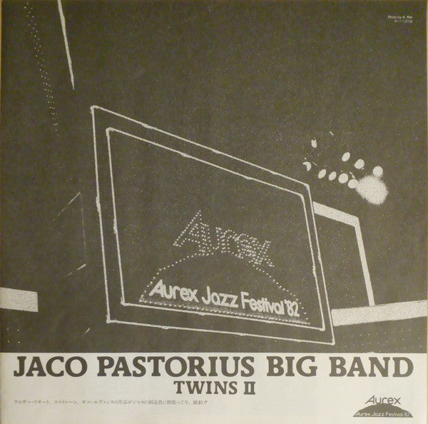 Jaco Pastorius Big Band - Twins II (Aurex Jazz Festival '82) (Vinyl, LP, Album, Stereo) Near Mint (NM or M-) / Very Good Plus (VG+)