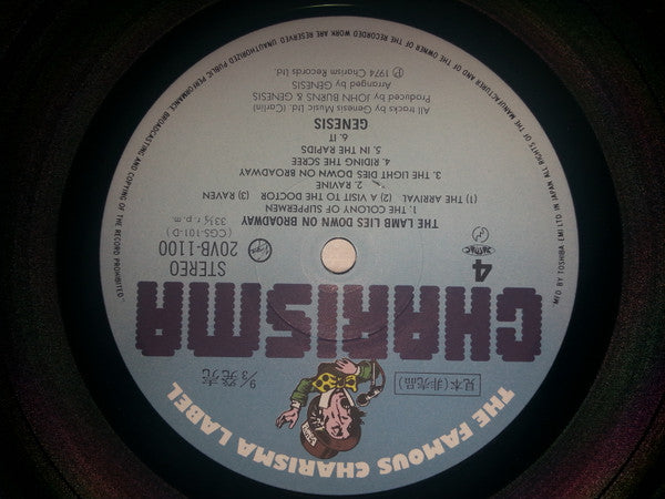 Genesis - The Lamb Lies Down On Broadway (2xVinyl, LP, Album, Promo, Reissue, Stereo) Very Good Plus (VG+) / Very Good (VG)
