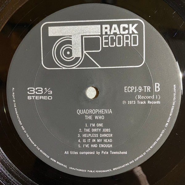 The Who - Quadrophenia (Vinyl, LP, Album, Stereo)