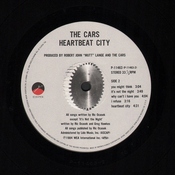 The Cars - Heartbeat City (Vinyl, LP, Album)