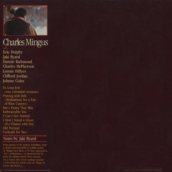 Charles Mingus - Portrait (2xVinyl, LP, Compilation, Remastered, Stereo) Good Plus (G+) / Good Plus (G+)