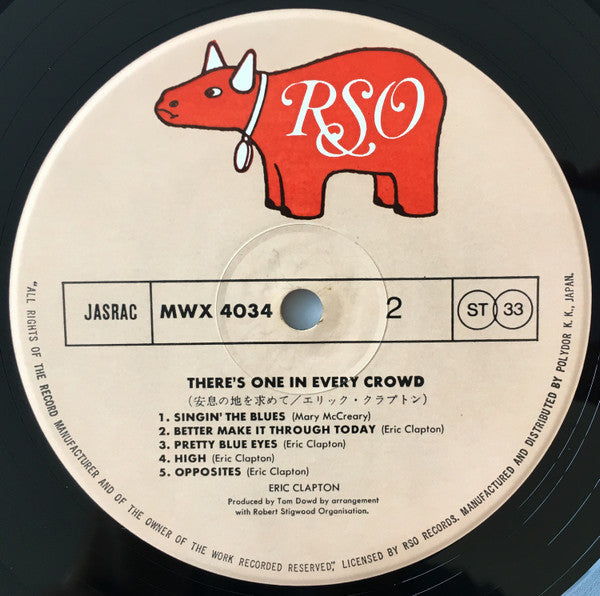 Eric Clapton - There's One In Every Crowd (Vinyl, LP, Album, Reissue)