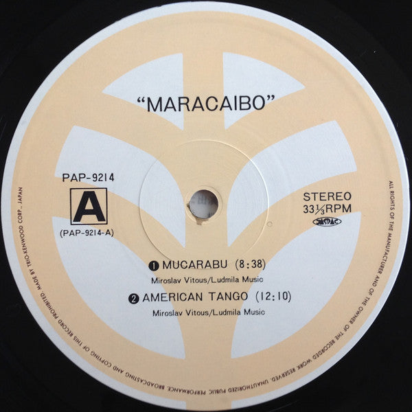 Maracaibo - Maracaibo (Vinyl, LP, Album) Very Good Plus (VG+) / Very Good (VG)