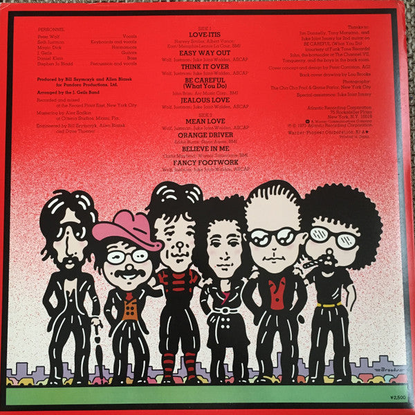 The J. Geils Band - Hotline (Vinyl, LP, Album) Very Good Plus (VG+) / Very Good Plus (VG+)