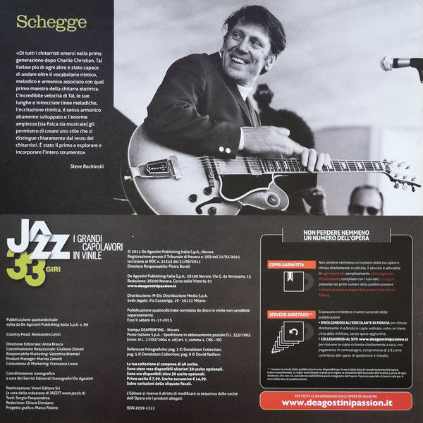 Tal Farlow - The Guitar Artistry Of Tal Farlow (Vinyl, LP, Album, Reissue, Stereo) Very Good Plus (VG+) / Very Good Plus (VG+)