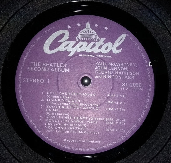 The Beatles - The Beatles' Second Album (Vinyl, LP, Album, Reissue, Stereo) Very Good (VG) / Very Good (VG)