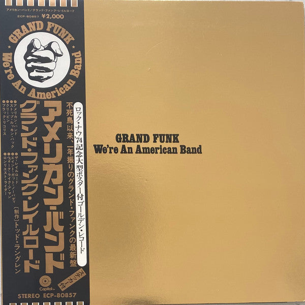 Grand Funk Railroad - We're An American Band (Vinyl, LP, Album, Ste...