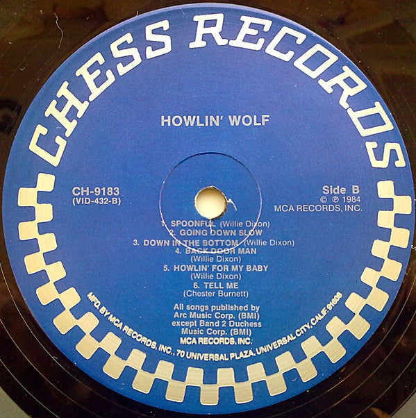 Howlin' Wolf - Howlin' Wolf (Vinyl, LP, Album, Reissue) Near Mint (NM or M-) / Near Mint (NM or M-)