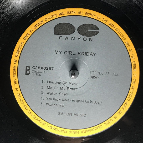 Salon Music - My Girl Friday (Vinyl, LP, Album, Stereo)