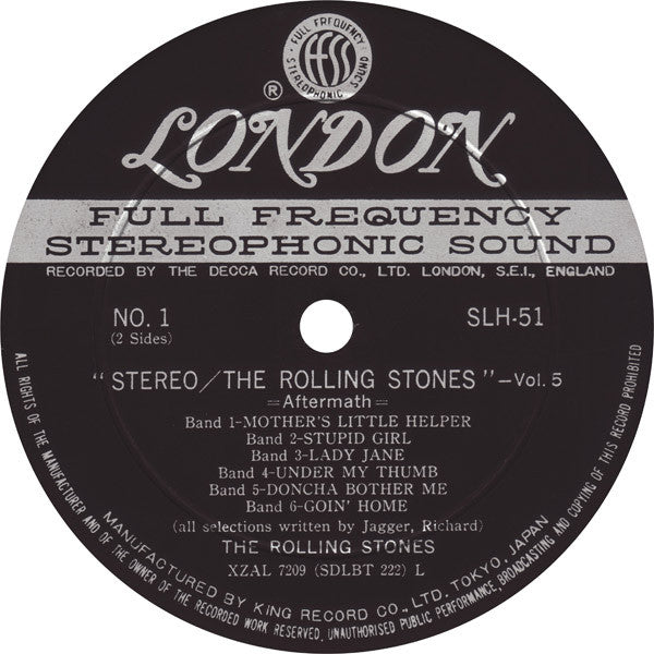 The Rolling Stones - Vol. 5 Aftermath (Vinyl, LP, Album, Stereo)