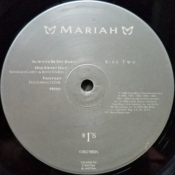 Mariah Carey - #1's (Vinyl, LP, Compilation)