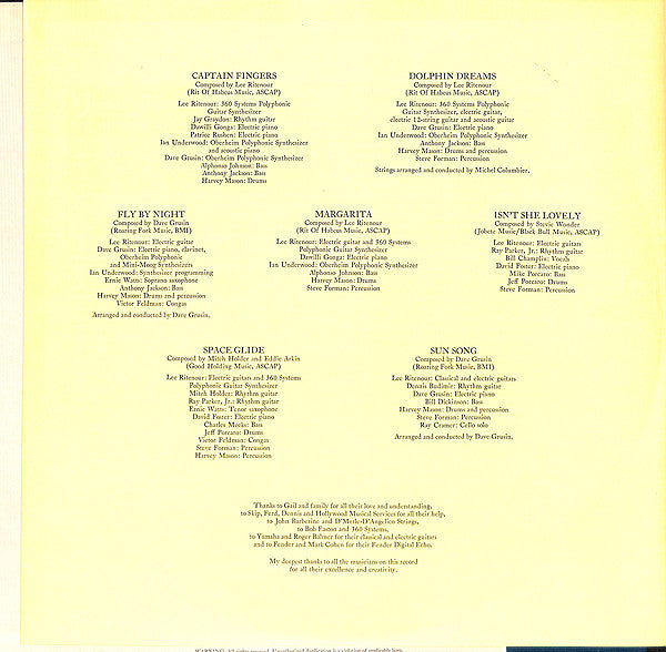 Lee Ritenour - Captain Fingers (Vinyl, LP, Album)