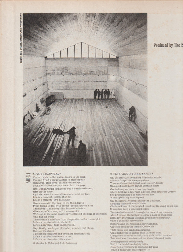 The Band - Cahoots (Vinyl, LP, Album, Reissue) Very Good Plus (VG+) / Very Good Plus (VG+)