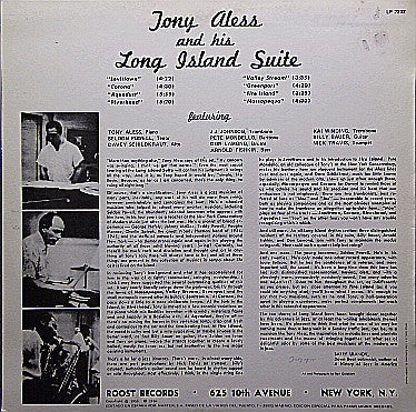 Tony Aless - Tony Aless And His Long Island Suite (Vinyl, LP, Album, Reissue, Mono) Very Good (VG) / Very Good (VG)