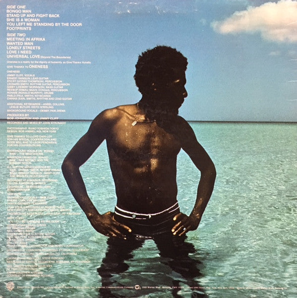 Jimmy Cliff - Give Thankx (Vinyl, LP, Album, Reissue) Very Good (VG) / Good Plus (G+)