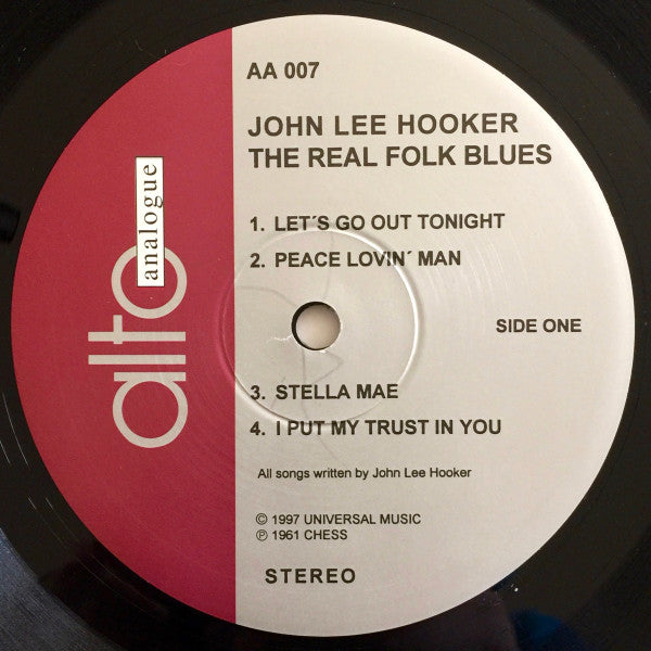 John Lee Hooker - The Real Folk Blues (Vinyl, LP, Album, Reissue, Remastered) Near Mint (NM or M-) / Near Mint (NM or M-)