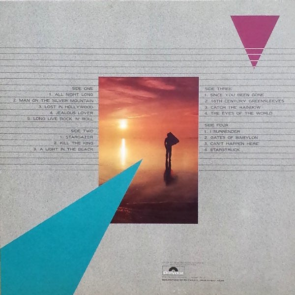 Rainbow - The Best Of Rainbow (Vinyl, LP, Compilation, Limited Edit...