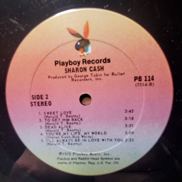 Sharon Cash - Sharon Cash (Vinyl, LP, Album) Very Good (VG) / Good Plus (G+)